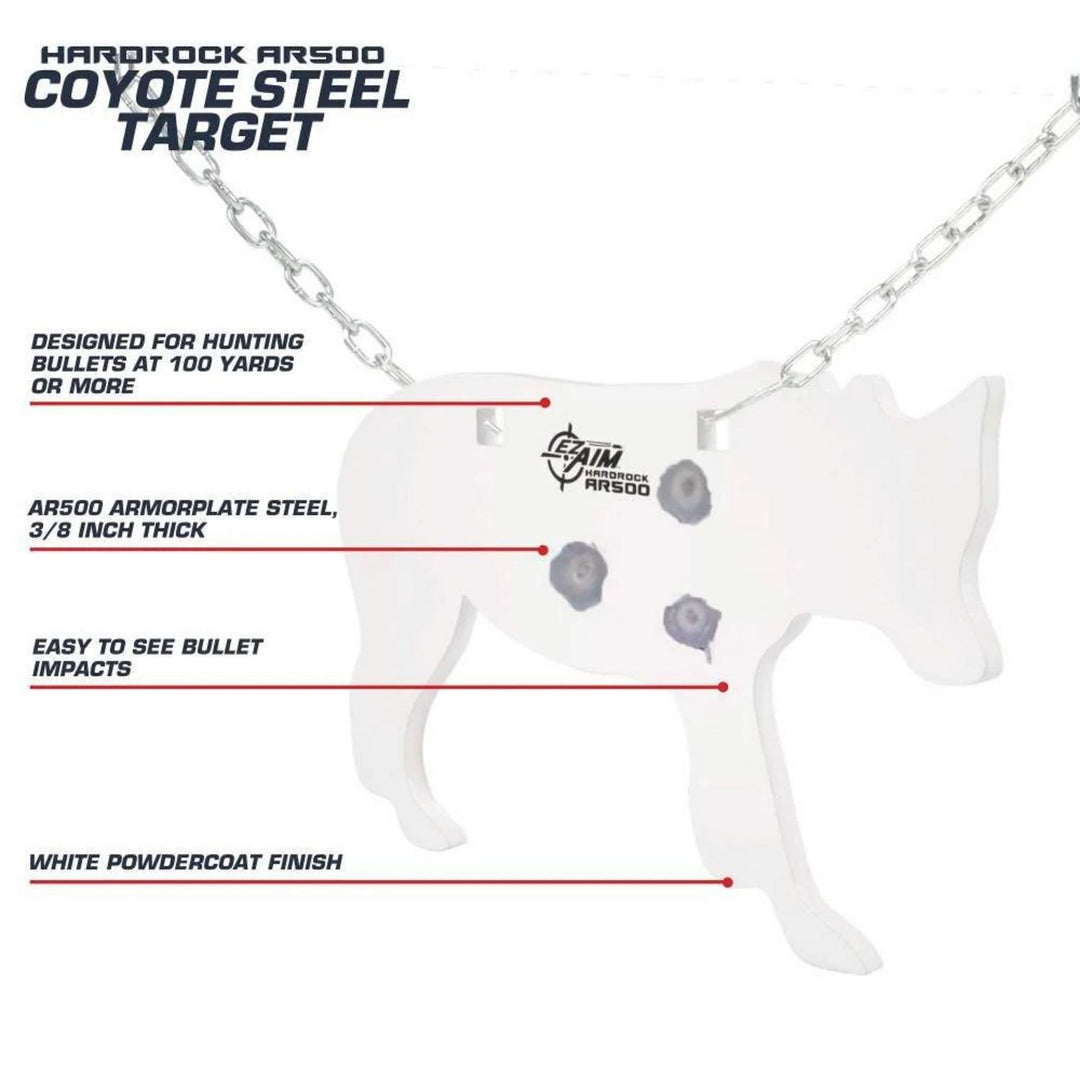 Allen EZ Aim AR500 Coyote Steel Target 3/8 Inch