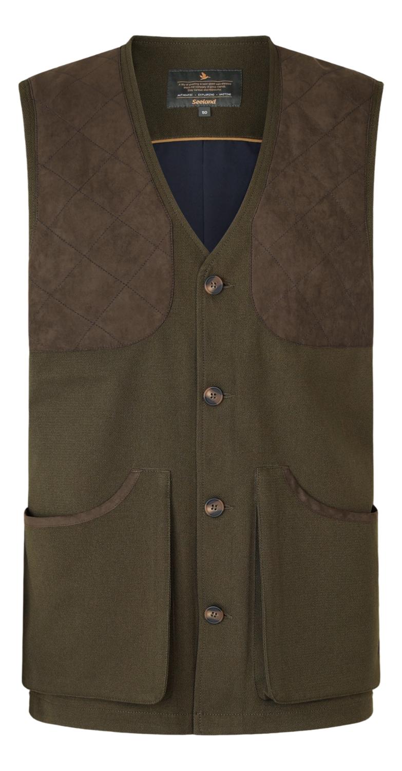 Woodcock Royale Waistcoat Shaded Olive