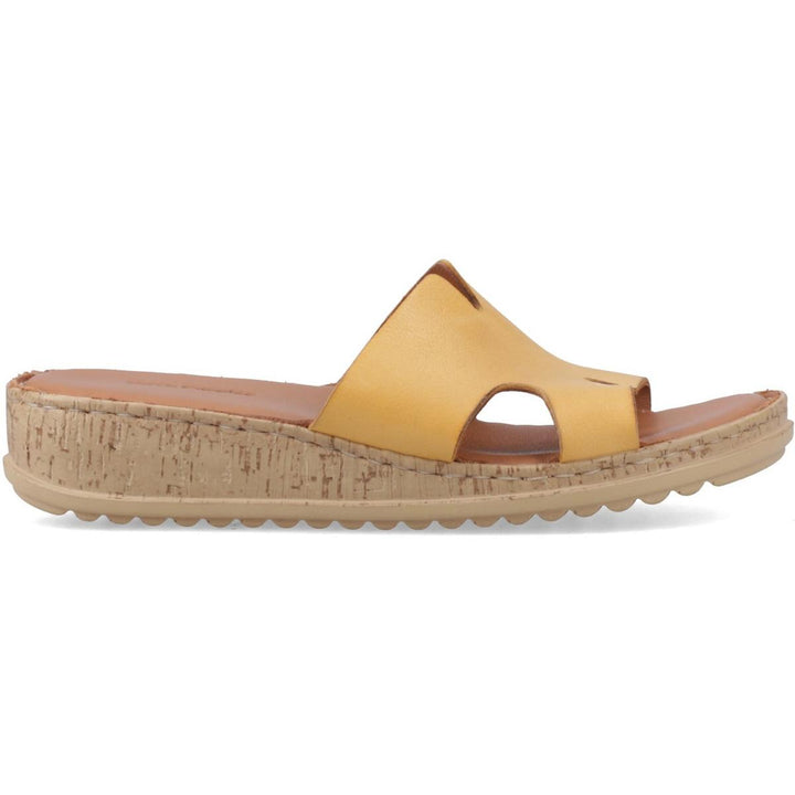 Hush Puppies Eloise Mule Sandal Mustard – view 5