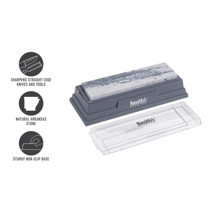 Smiths 6" Medium Arkansas Bench Stone
