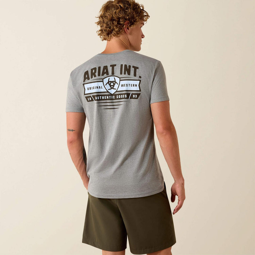 Ariat Mens Ariat Banner Badge T-Shirt