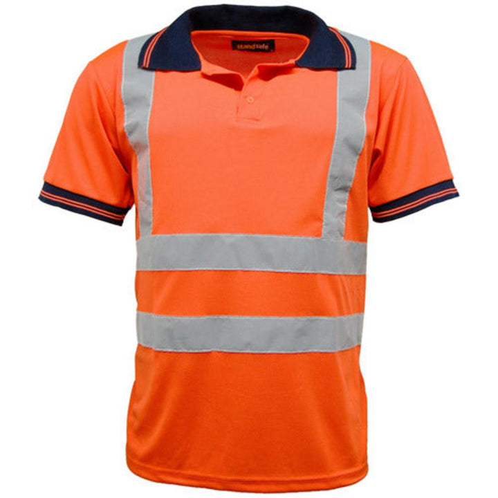 Standsafe HV004 Hi Vis Short Sleeve Polo Shirt
