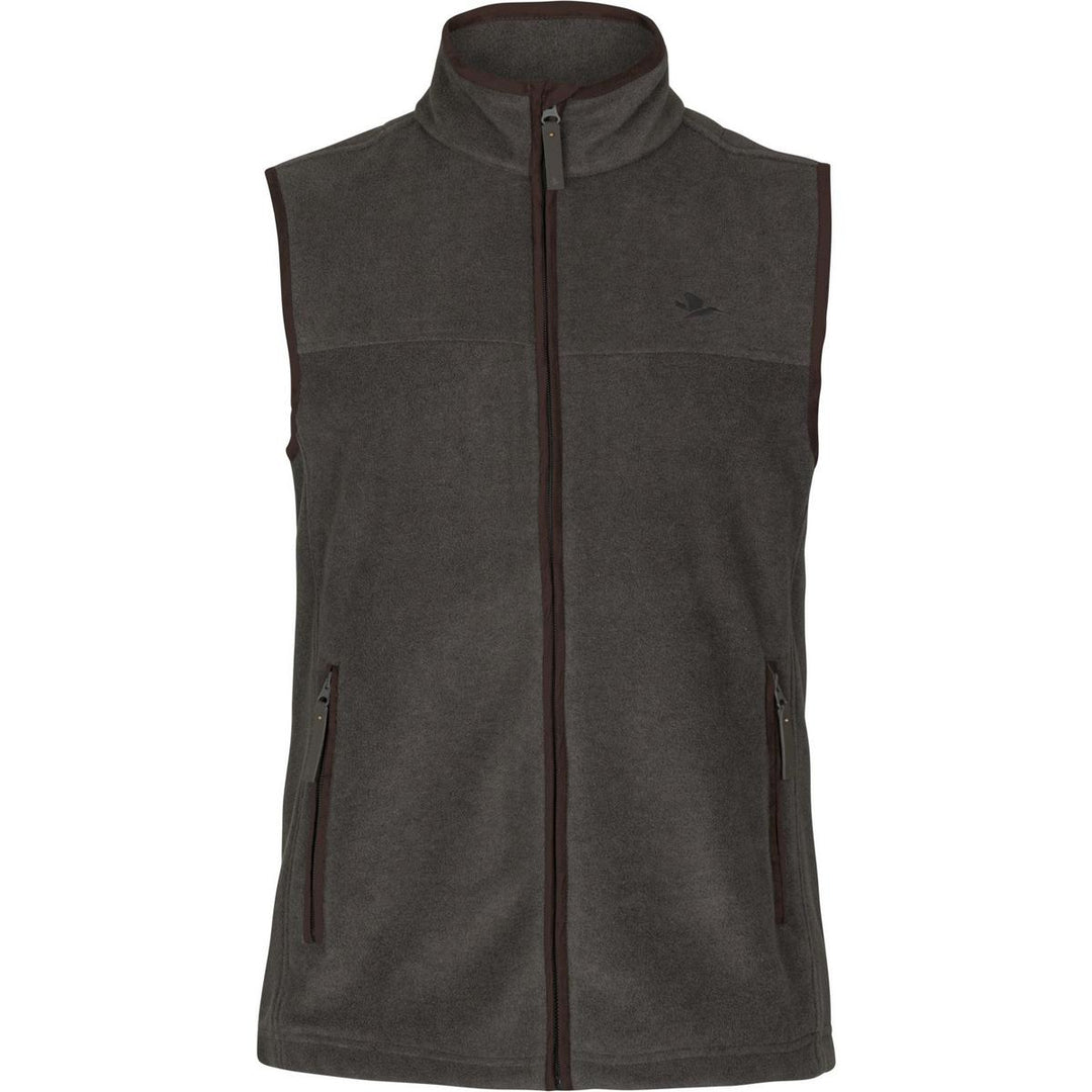 Seeland Woodcock Earl Fleece Waistcoat Dark Grey Melange