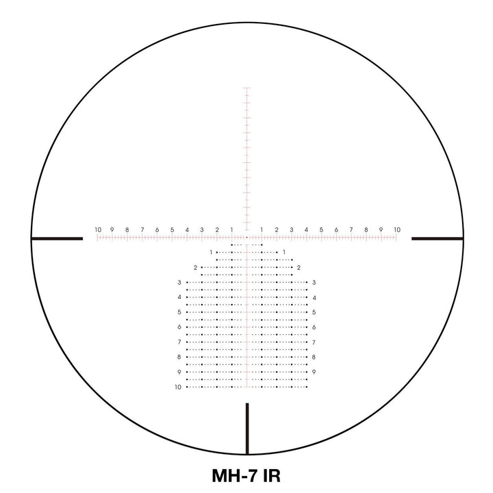 Sightron S6 5-30x56 ED FFP Illuminated MH-7 Rifle Scope