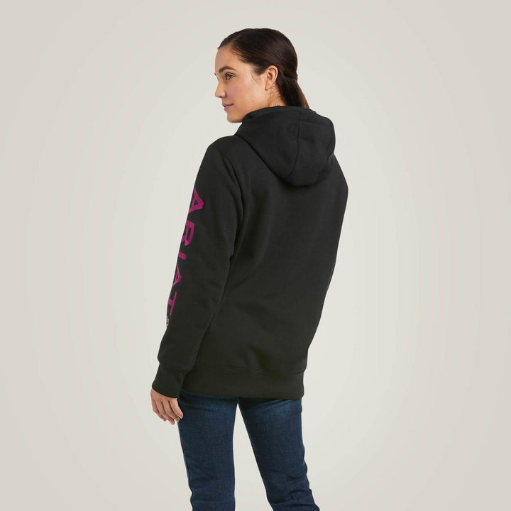 Ariat Ladies Rebar Workman Graphic Hoodie – view 4