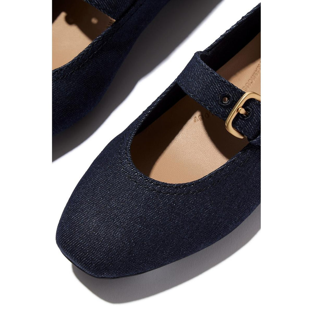 Fitflop Delicato Mary Janes Dark Denim – view 5