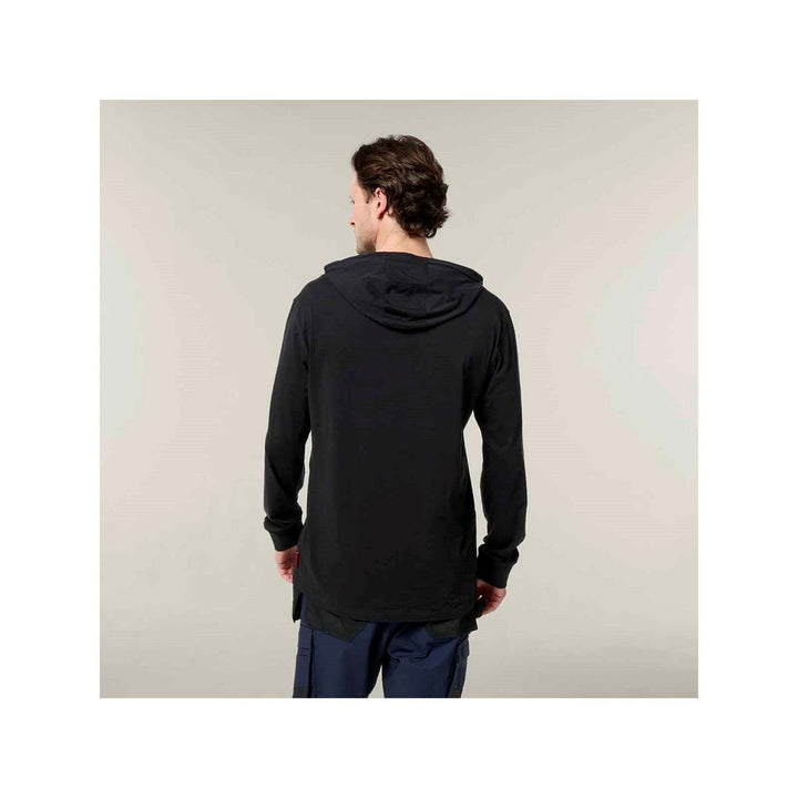 Hard Yakka Hooded Long Sleeve Tee