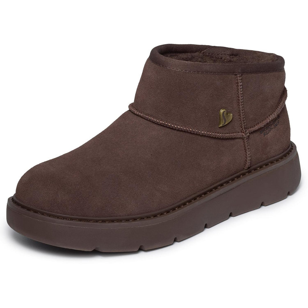 KEEPSAKES COZY COZY MINI Chocolate Suede/Faux Fur