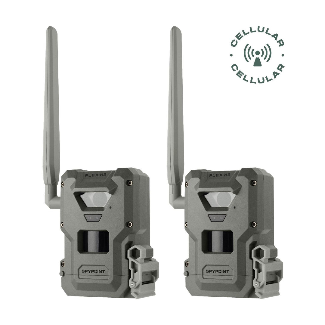 Spypoint FLEX-M2 Twin Pack 32MP Cellular Trail Cameras