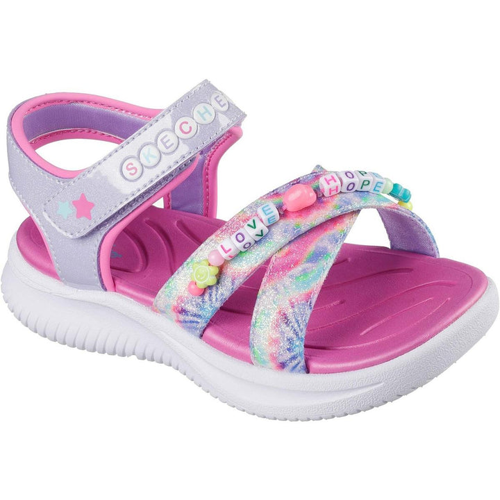 Skechers Jumpsters Tie Dye BFFs Sandal Lavender/Multi
