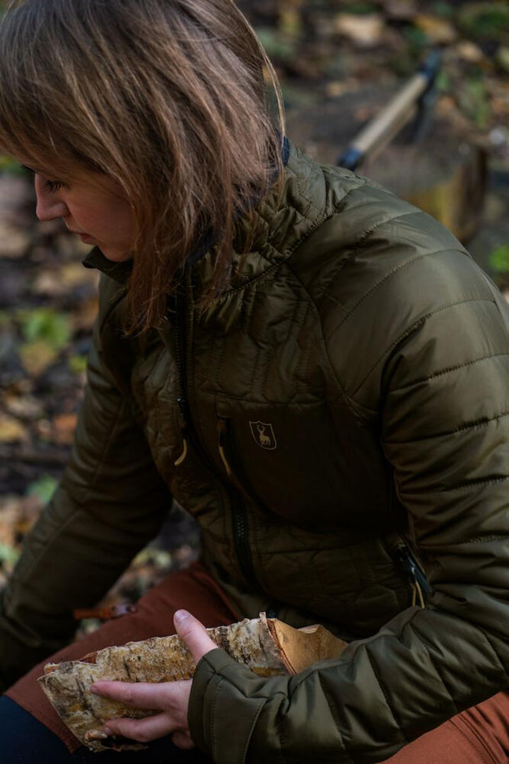 Deerhunter Lady Mossdale Quilted Jacket Forest