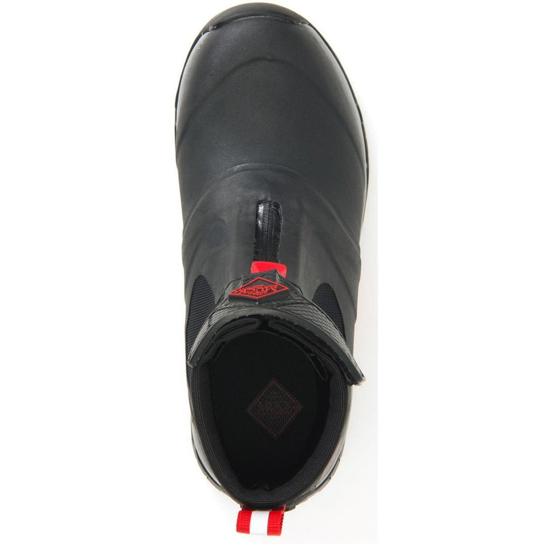 Muck Boots Apex Mid Zip Wellingtons Grey/Red