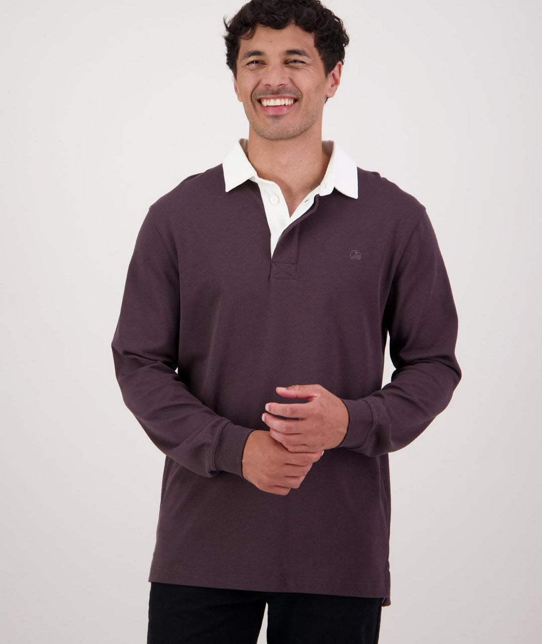 Swanndri Men's Fundamentals Long Sleeve Rugby Top