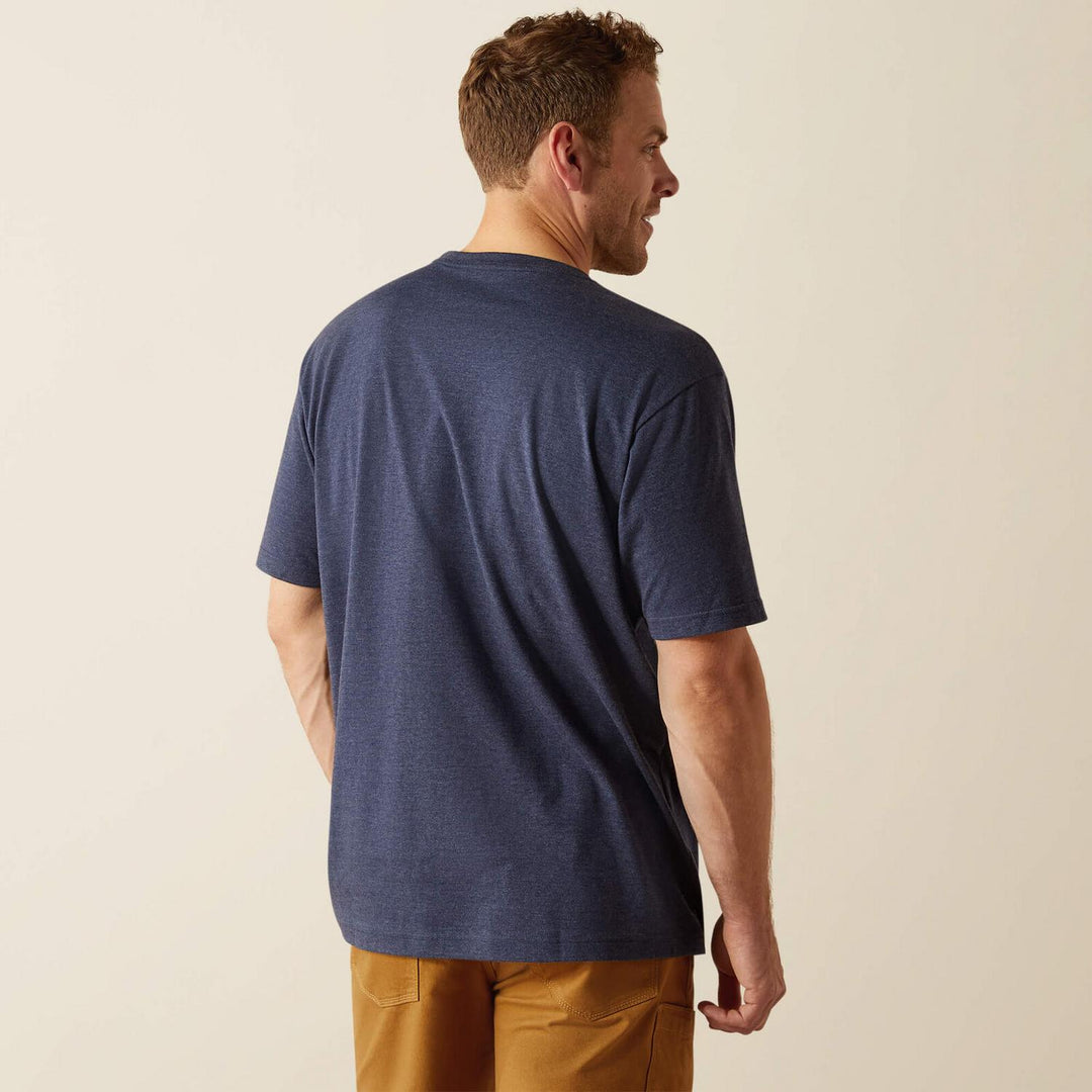 Ariat Mens Rebar Cotton Strong Standard T-Shirt – view 6