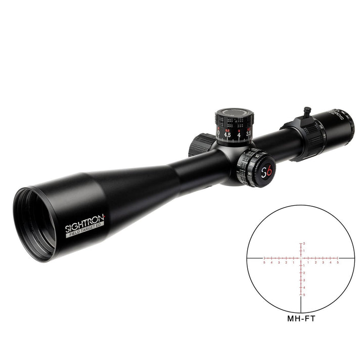 SIGHTRON S6 10-60x56 ED SFP Illuminated Field Target Riflescope