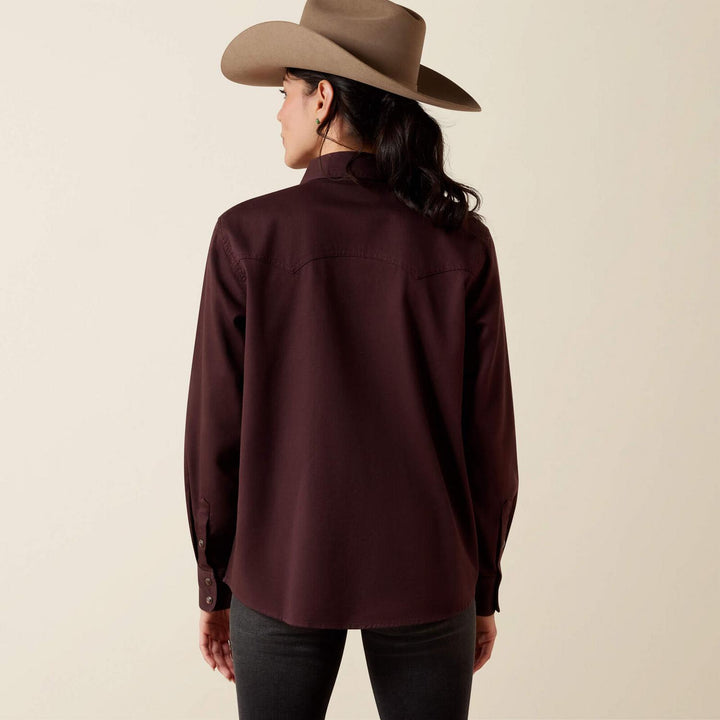 Ariat Ladies Earthbound West Long Sleeve Snap Shirt – view 2