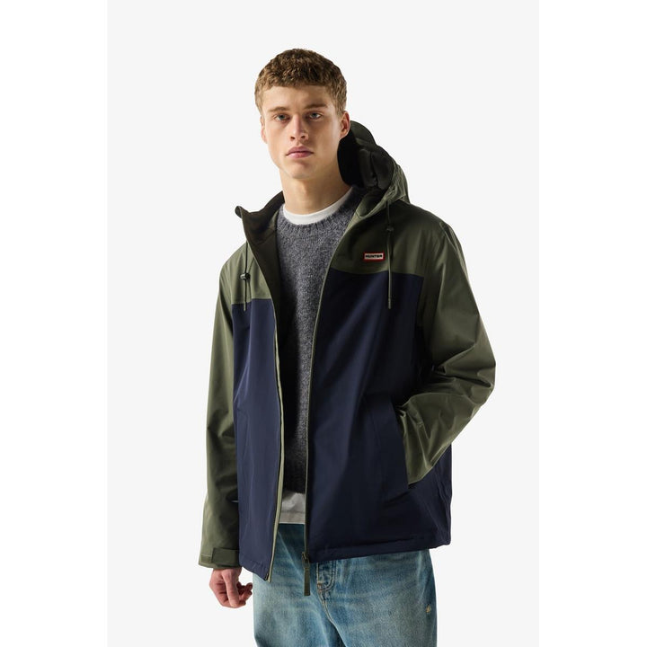 Hunter Original Mens Block Waterproof Jacket Kambaba/Night S