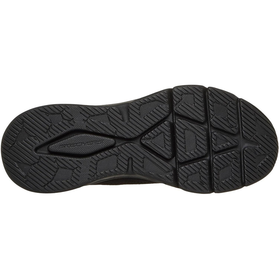 BOBS ARCH FIT ELEV8 Black Engineered Knit