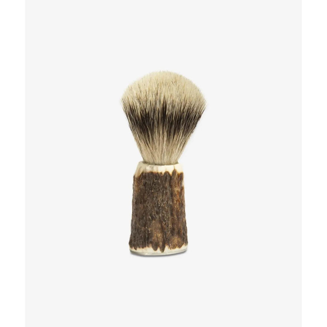 SHAVING BRUSH - DEER Brown Larusm – view 3