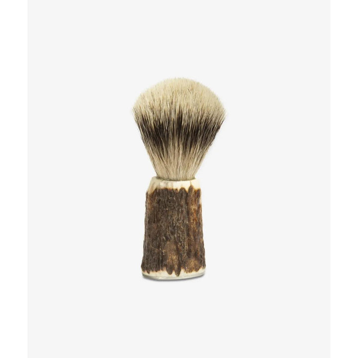 SHAVING BRUSH - DEER Brown Larusm – view 3