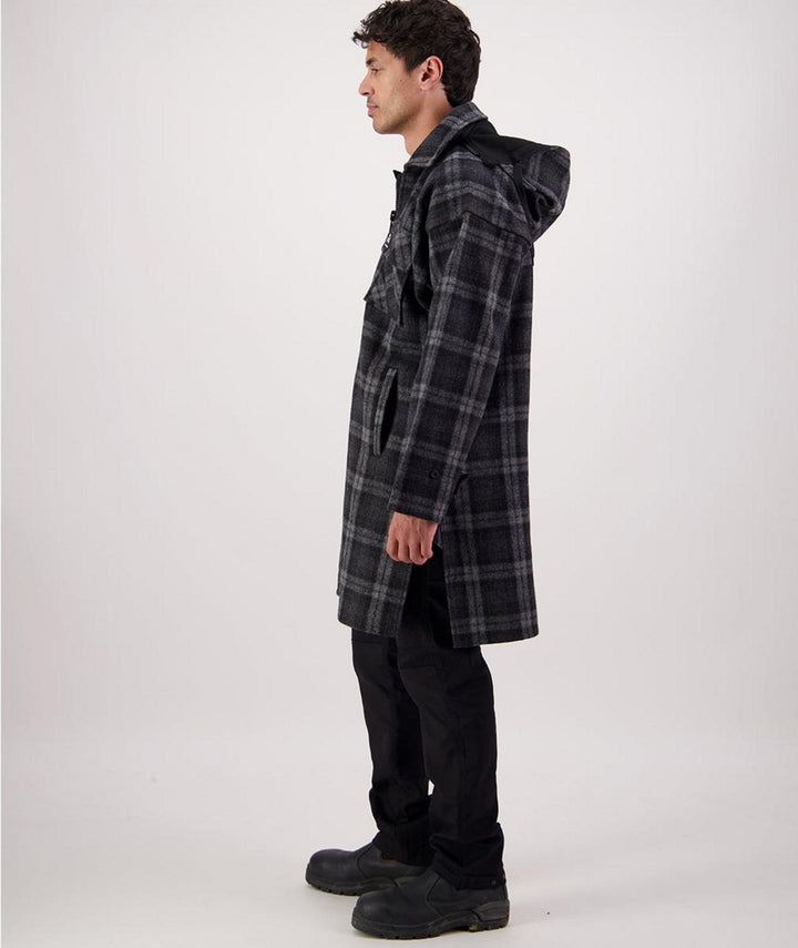 Swanndri Men's Mosgiel Wool Bushshirt with Zip-up Front