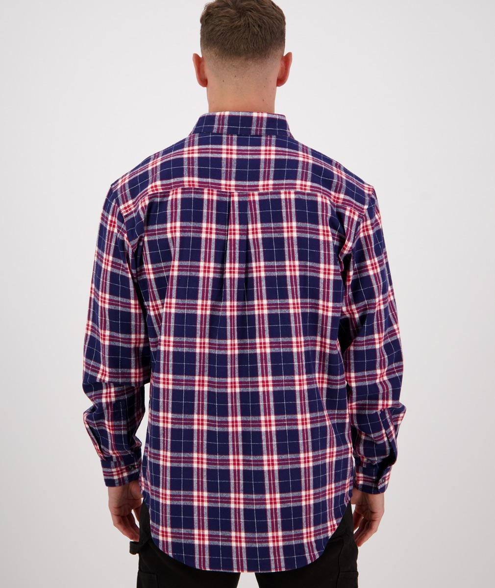 Swanndri Barn Shirt Brick Red