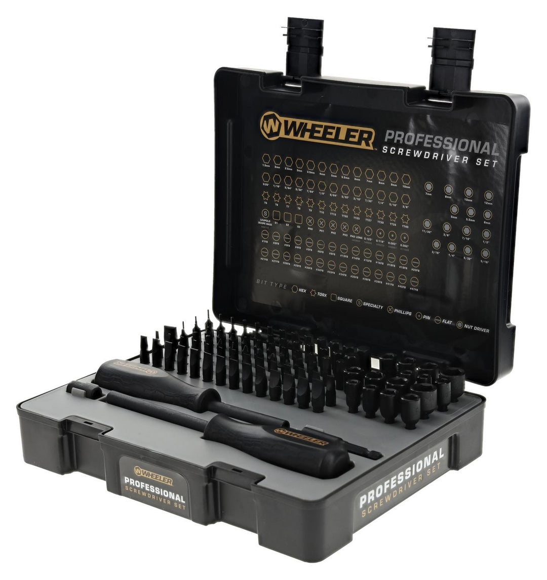 Wheeler 89 Piece Professional Gunsmithing Screwdriver Set – view 2