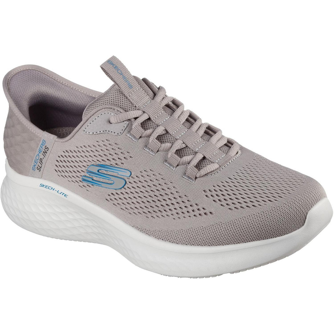 Skech-Lite Pro Primebase Trainers Taupe/Brown