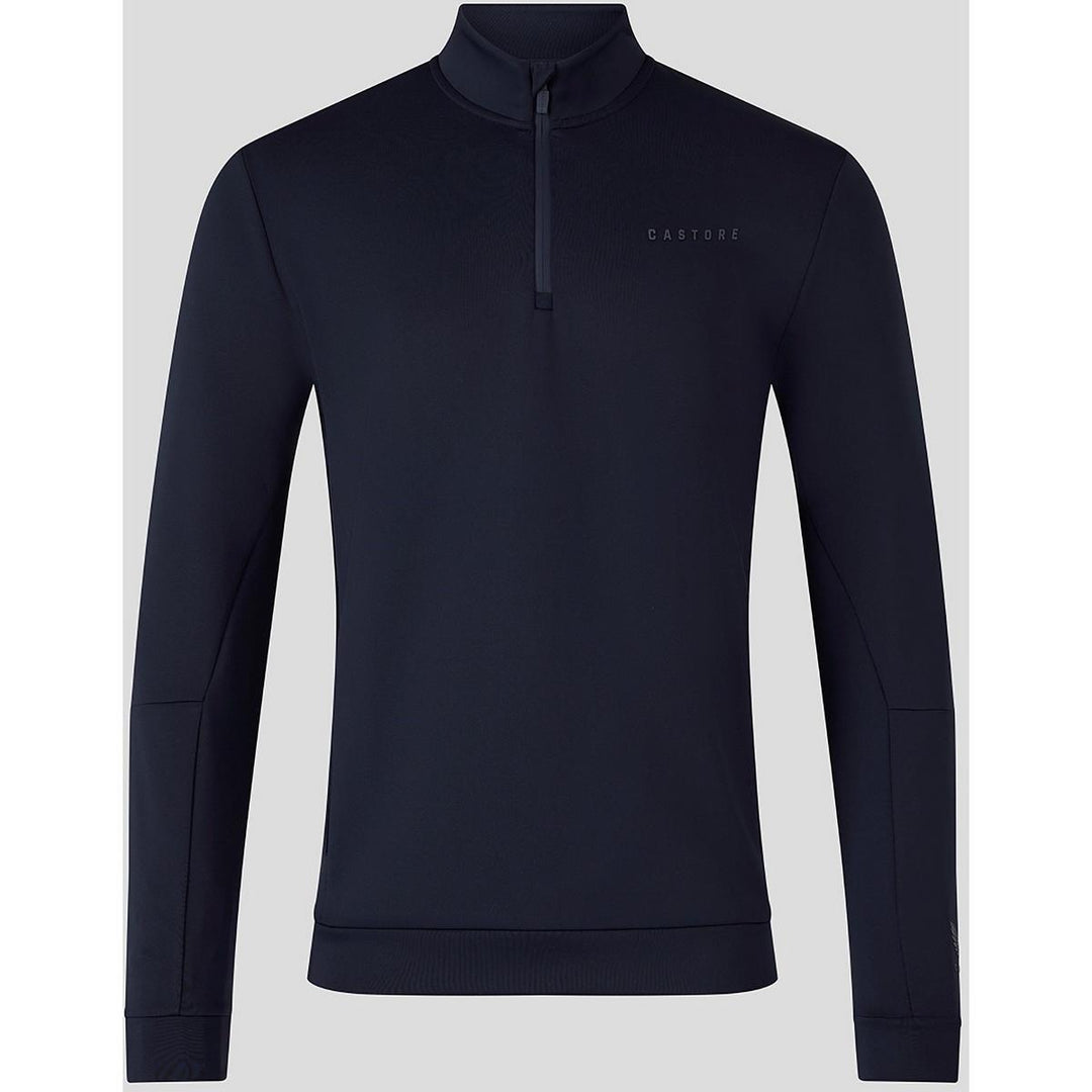 Castore FLEX 1/4 ZIP SWEATSHIRT CASTORE NAVY/PEWTER