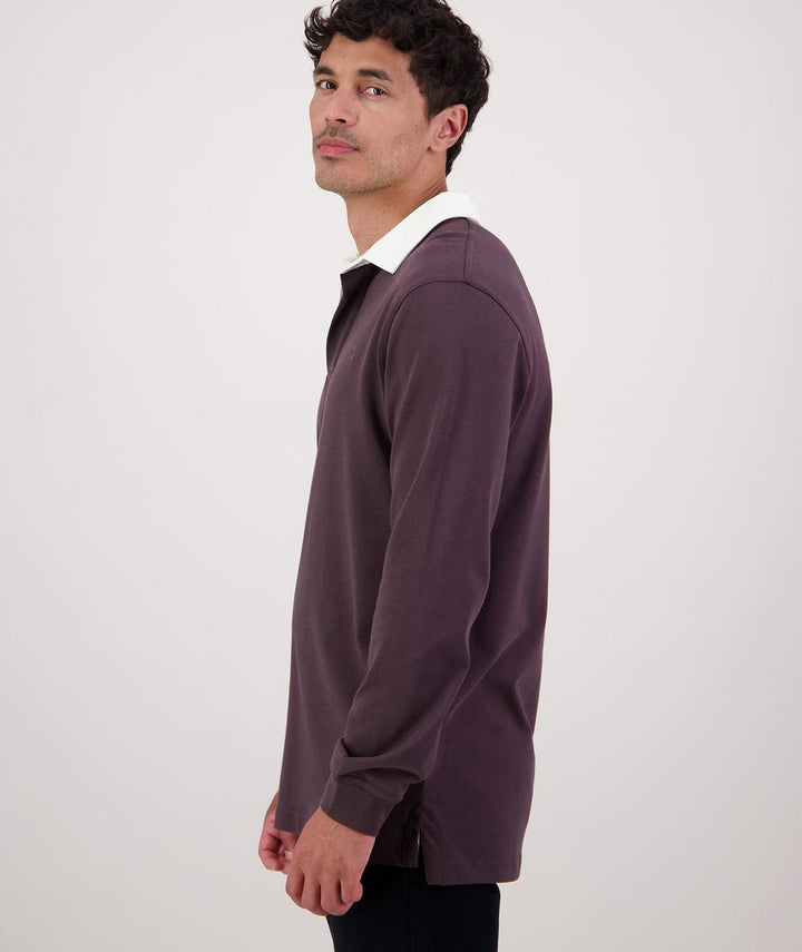Swanndri Men's Fundamentals Long Sleeve Rugby Top