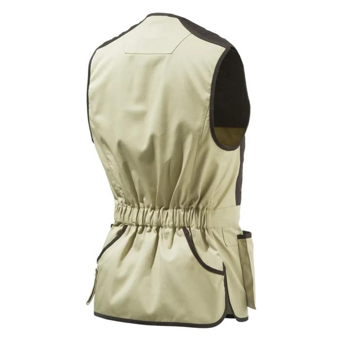 Beretta TRAP COTTON VEST Cornstalk & Coffee Bean