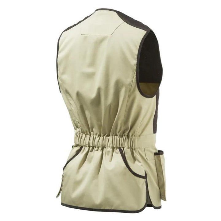 Beretta TRAP COTTON VEST Cornstalk & Coffee Bean
