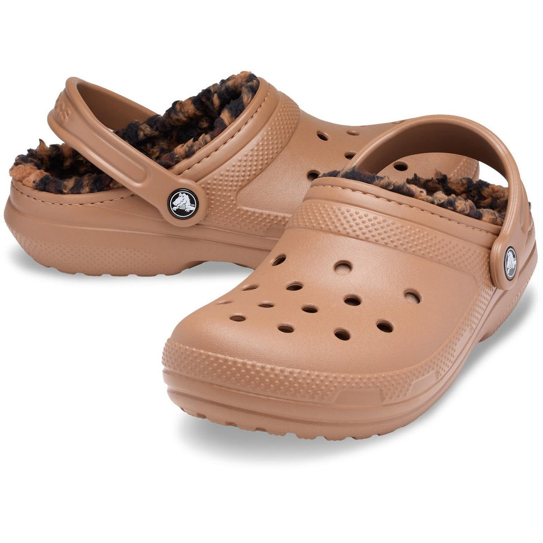 Classic Lined Clog Sepia / Animal