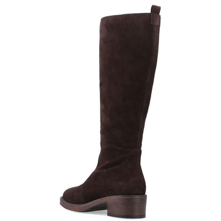 ANTONIA SUEDE LONG BOOT CHOCOLATE