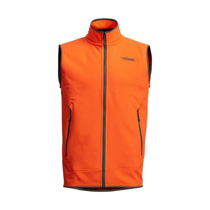 Sitka Alpha Fleece Vest Blaze Orange