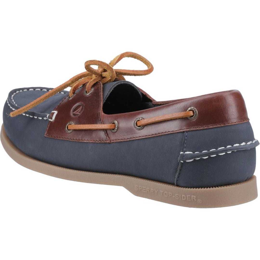 Sperry Tacoma Shoes Navy/Brown