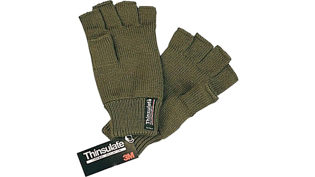Bisley Thinsulate Fingerless Gloves Shooting Gloves