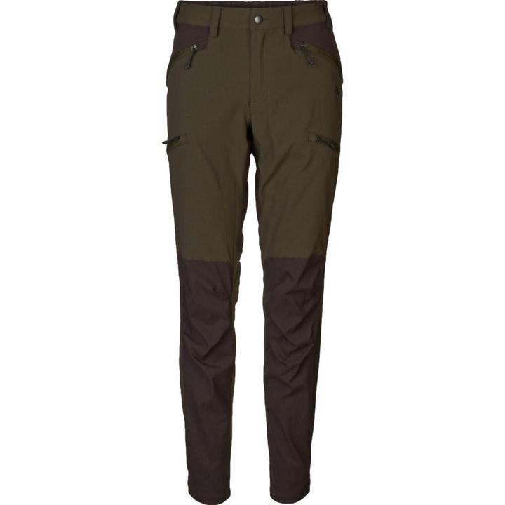Seeland Larch Stretch Trousers Women Pine Green / Chocolate