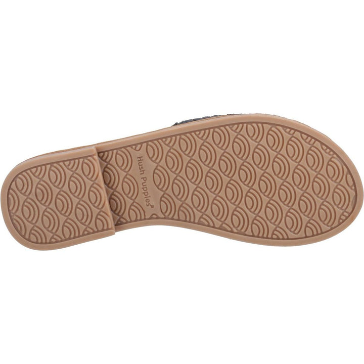 Hush Puppies Hetty Slide Wide Fit Black