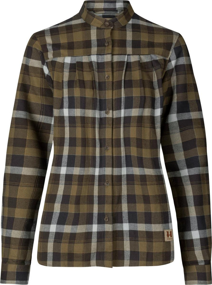 Harkila Sigrid L/S shirt Women Willow green/Phantom
