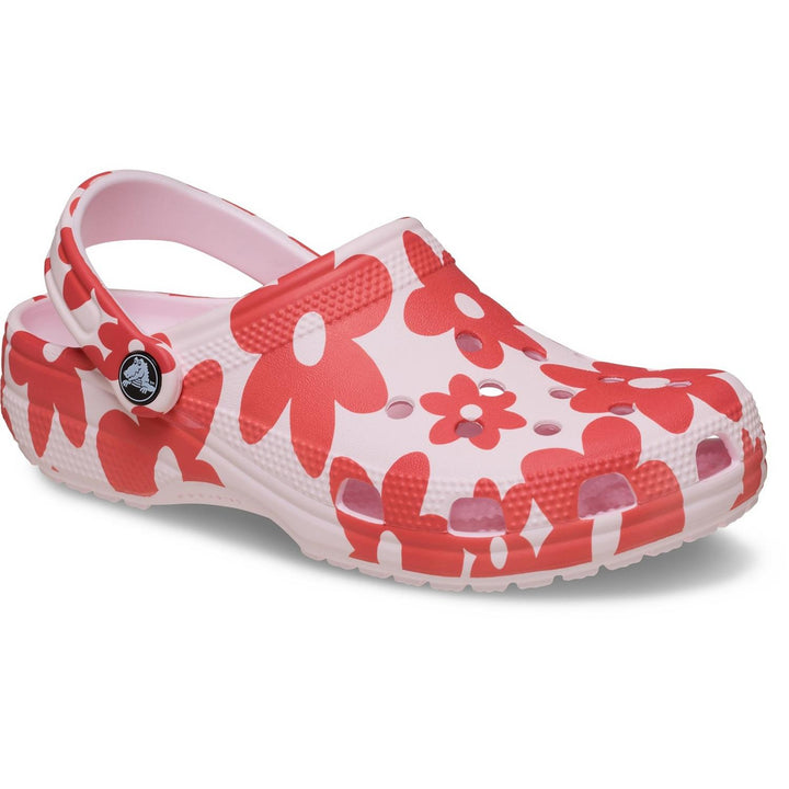 Classic Pop Petals Clog Bubble Ice/Multi