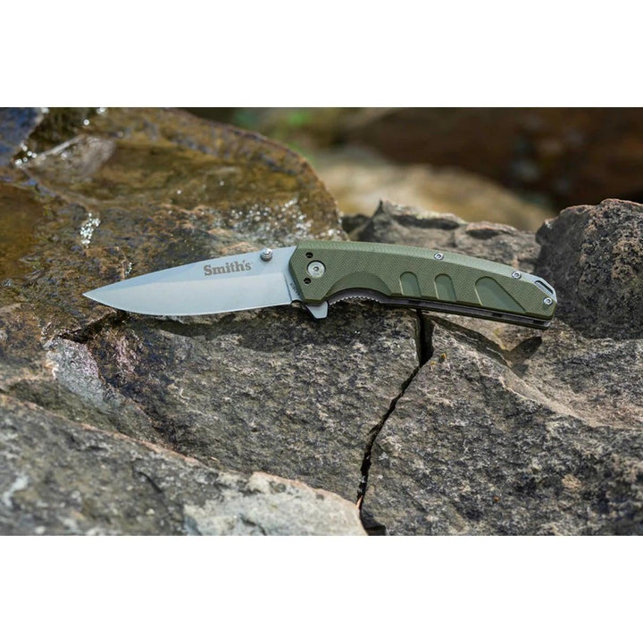 Smiths Satin Drop Point Blade - OD
