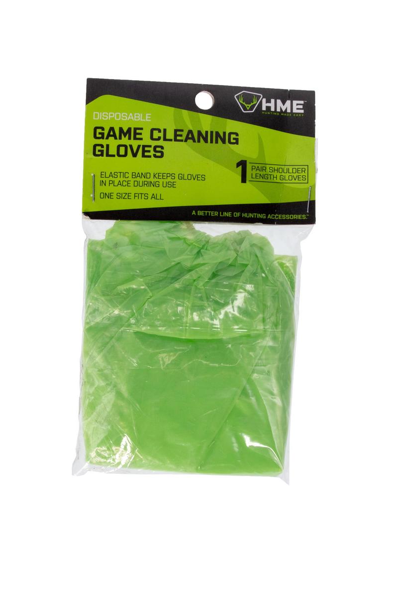 HME Shoulder Length Game Cleaning Gloves - One Pair – view 4