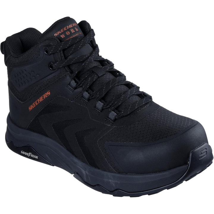 Skechers Workwear Speed-Flex Trekker Safety Boots Black/Red