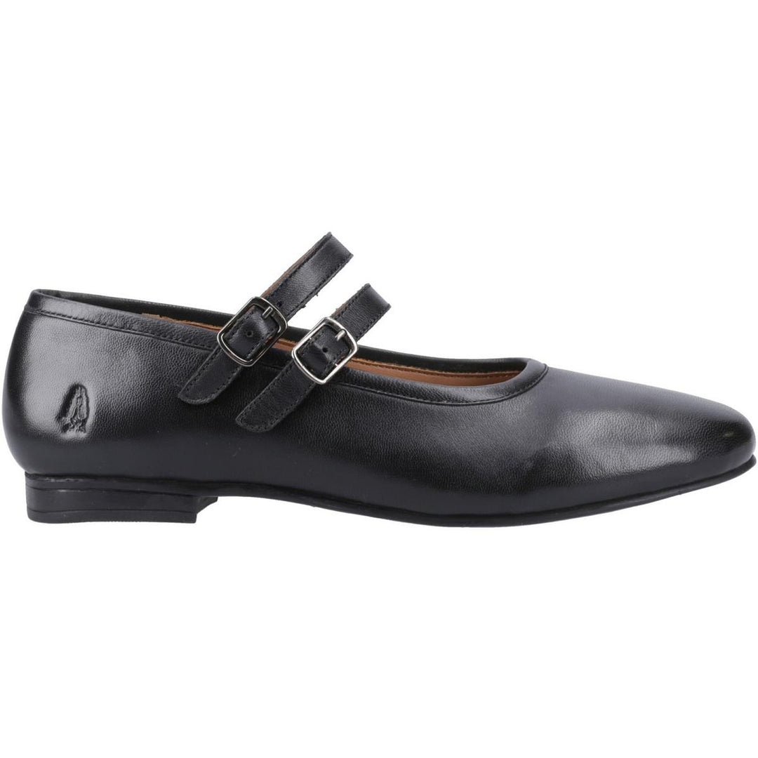 Hush Puppies Nancy Mary Jane Ballet Black Leather – view 5