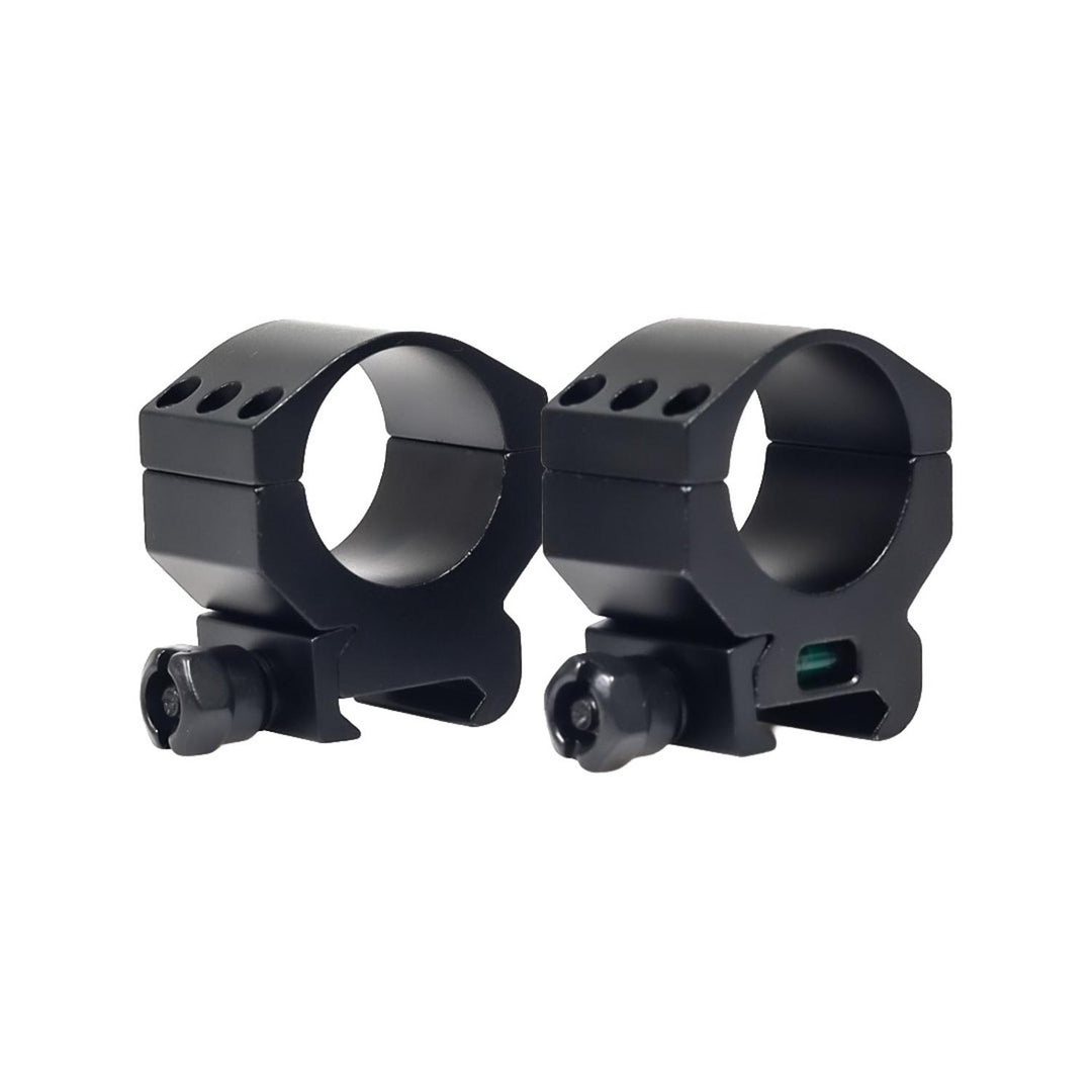 WULF Pro Tac 30mm Bubble Level 6 Screw Weaver/Picatinny Rings - Low