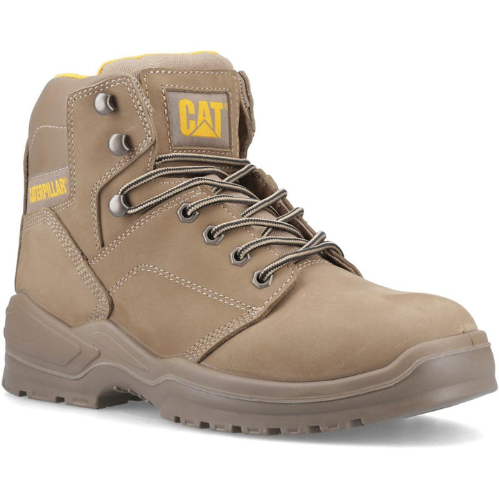 Caterpillar Striver Injected Safety Boot Stone