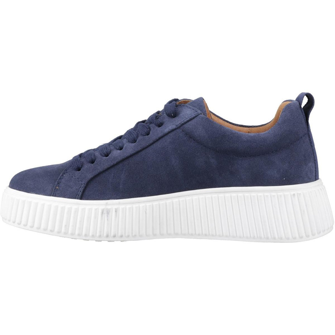Hush Puppies Harlow Suede Sneaker Indigo – view 4