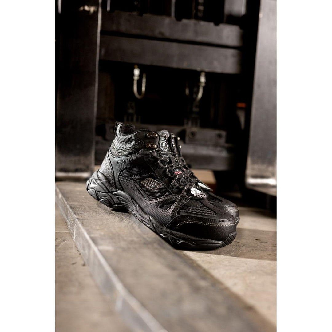 Skechers Workwear Ledom Safety Boot Black