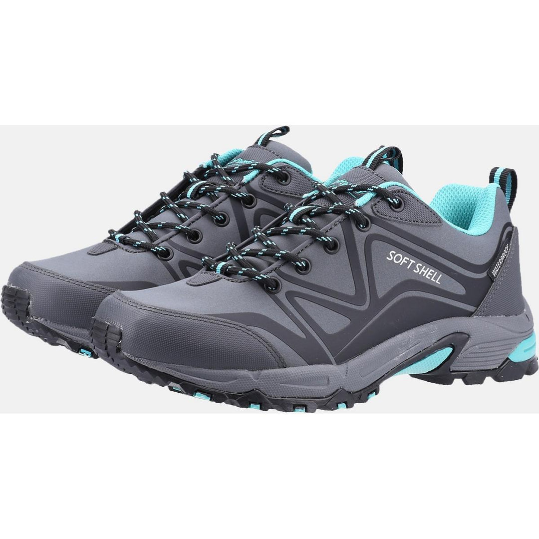 Cotswold Abbeydale Low Hiker Grey/Black/Aqua